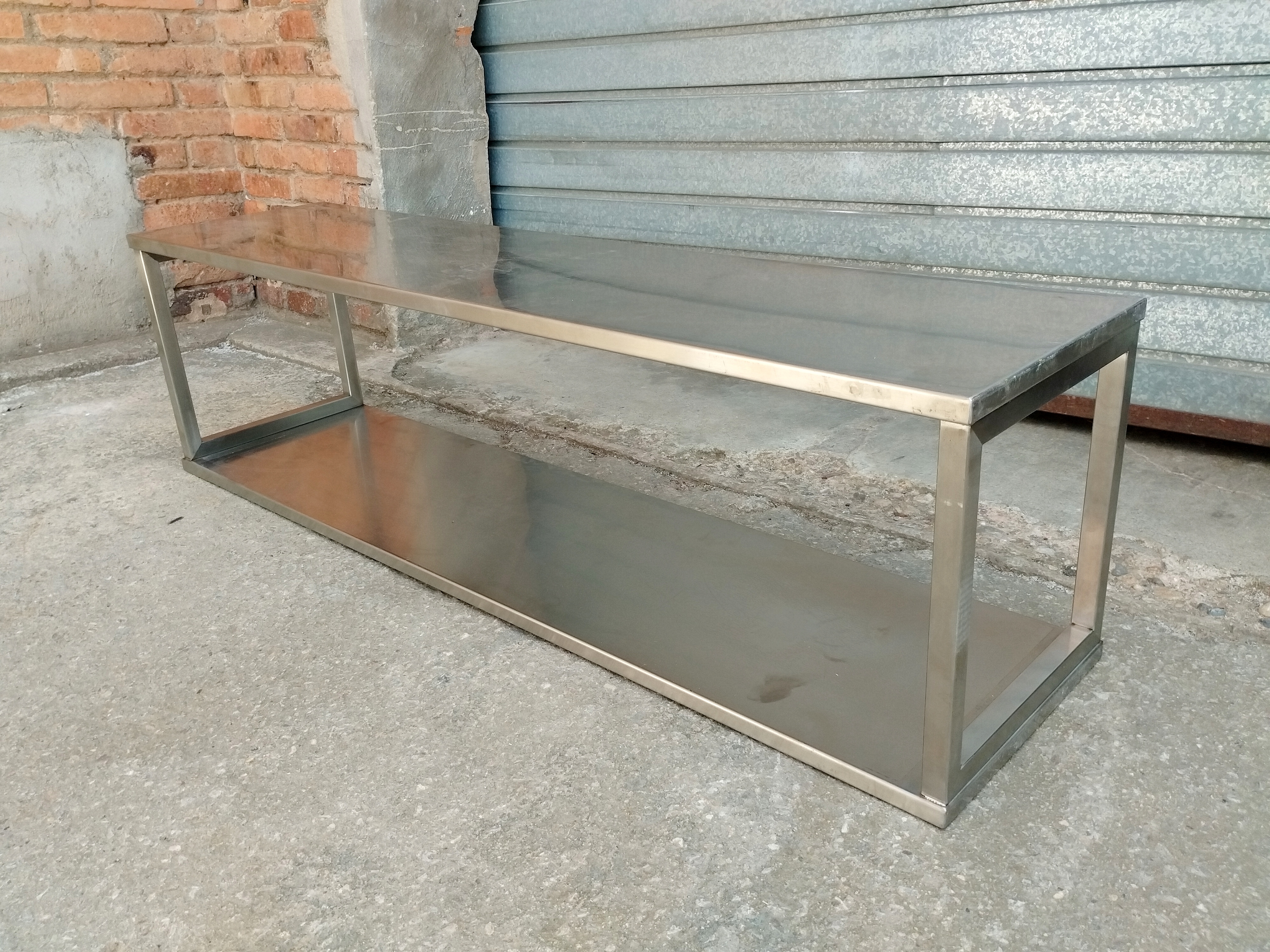 estante cocina pasaplatos hosteleria inox 40x140x35 1u